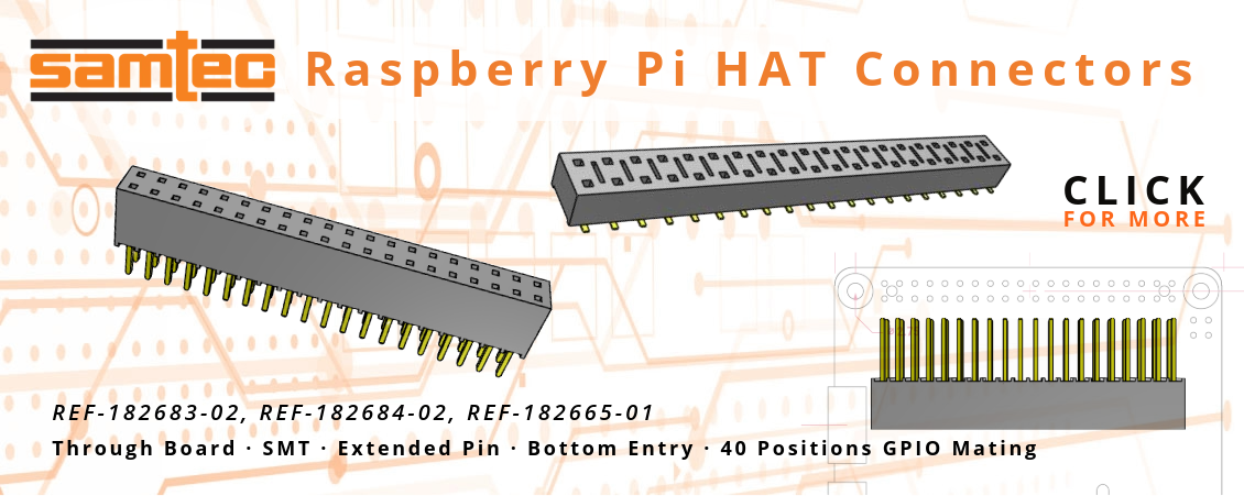 Raspberry Pi HAT Connectors