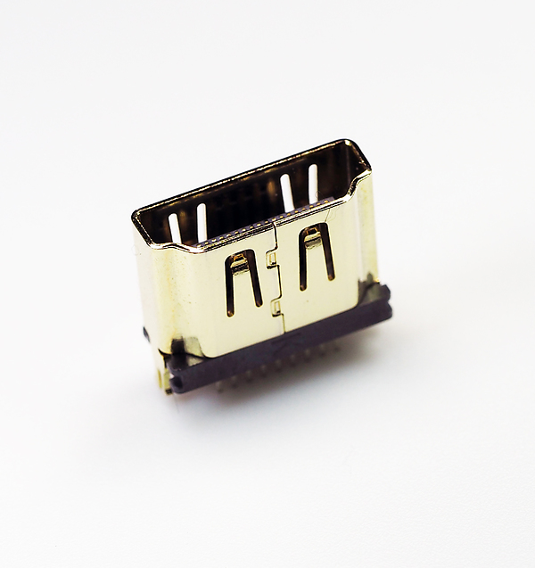 Vertical SMT 19P HDMI A Type Female Connector